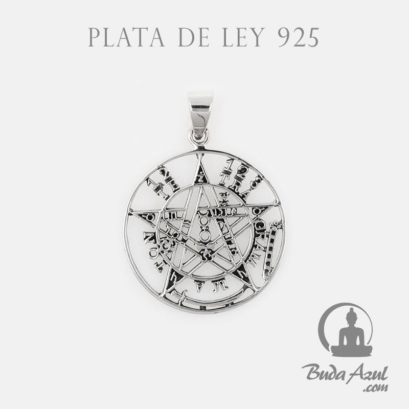 Colgante Plata de Ley 925 TETRAGRAMATON REF. 1490