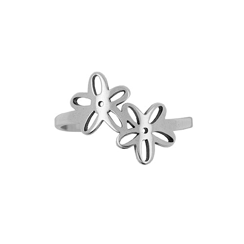 ANILLOS DE ACERO - DOS FLORES