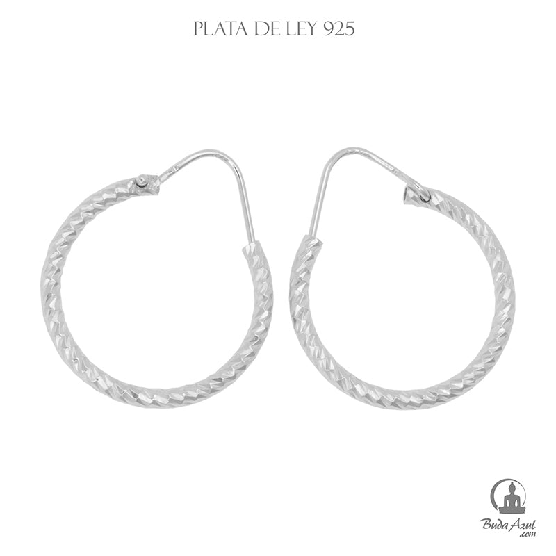 Pendientes Plata de Ley 925 ARGOLLAS 490