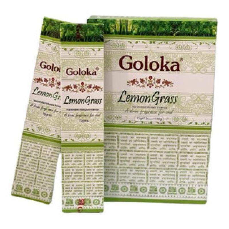 Incienso PREMIUM GOLOKA LEMONGRASS