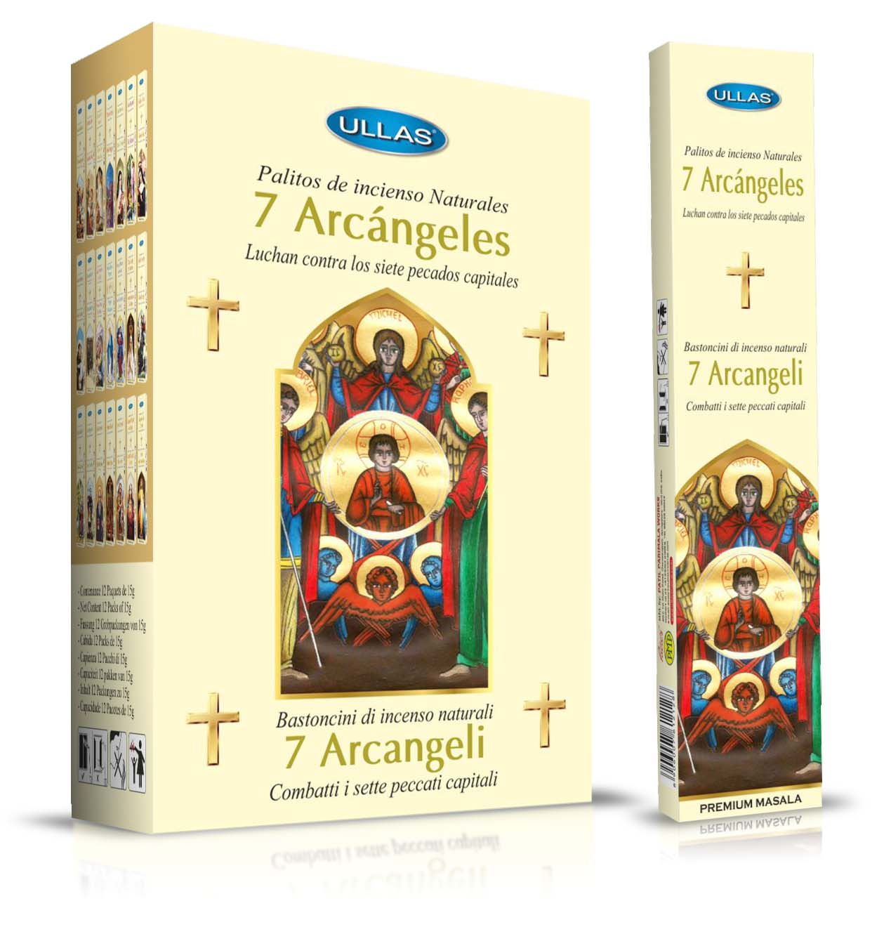 Incienso ULLAS 7 ARCANGELES