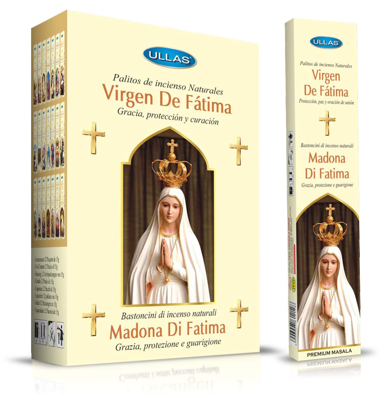 Incienso ULLAS VIRGEN DE FATIMA