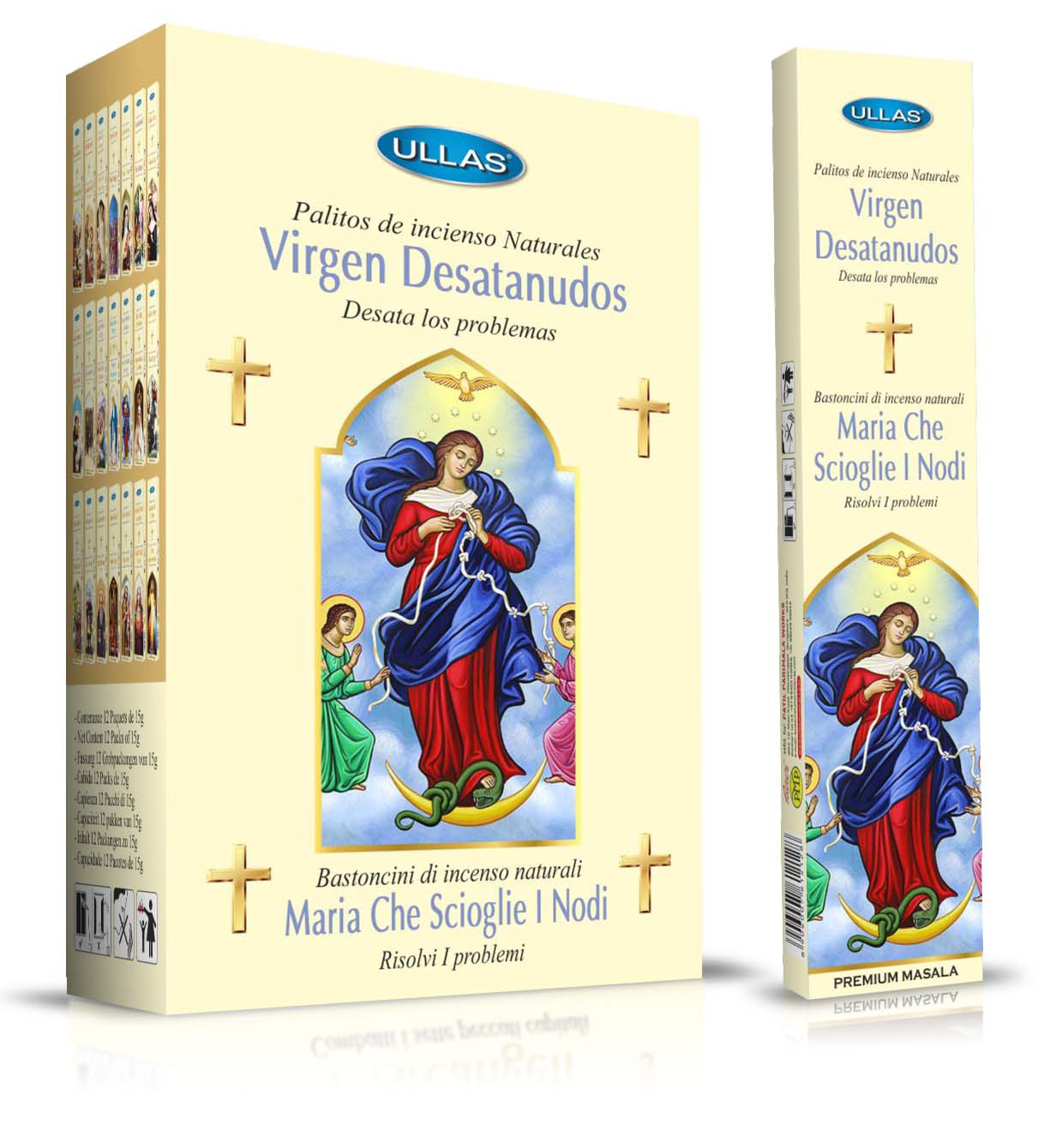 Incienso ULLAS VIRGEN DESATANUDOS