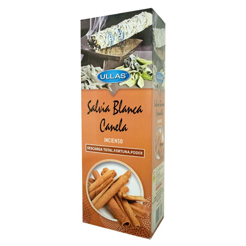 Incienso SALVIA BLANCA CANELA ULLAS