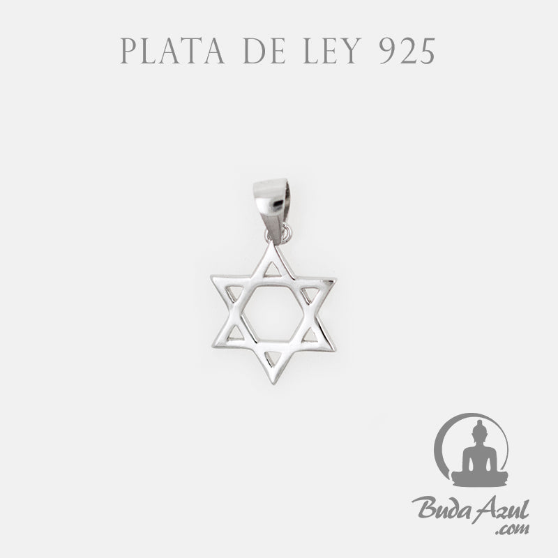 Colgante Plata ESTRELLA DAVID PQ. REF. 290