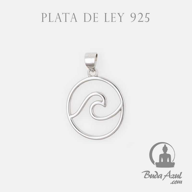 Colgante Plata de Ley 925 OLA DE MAR REF. 490