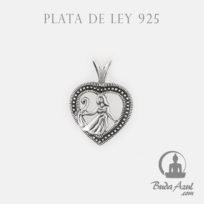 Colgante Plata de Ley 925 HOROSCOPO VIRGO REF. 490