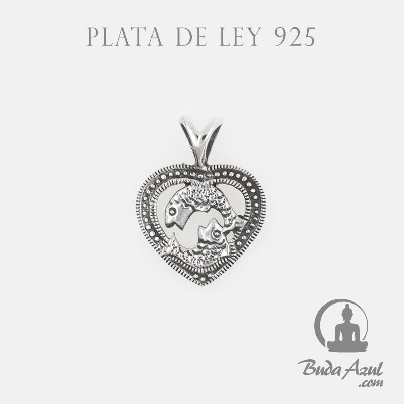 Colgante Plata de Ley 925 HOROSCOPO PISCIS REF 490