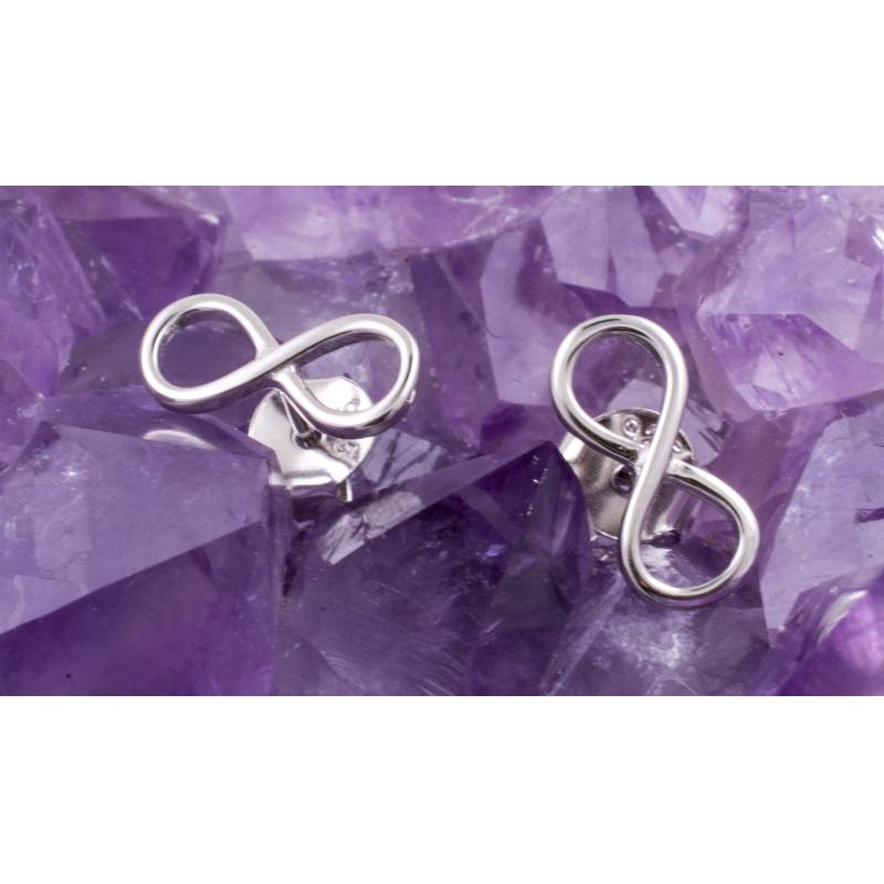 Pendientes Plata de Ley 925 INFINITO REF. 290