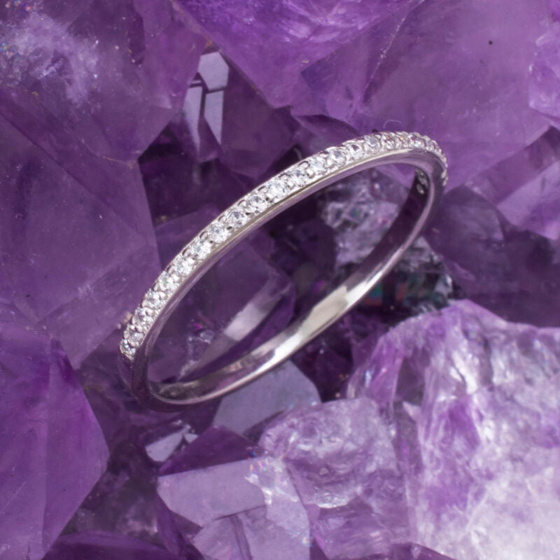 Anillo Plata FINO CIRCONITAS REF. 390
