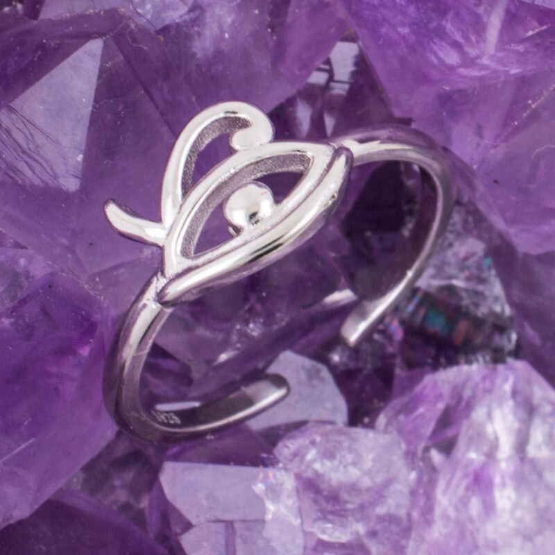 Anillo Plata de Ley 925 OJO HORUS REF. 490