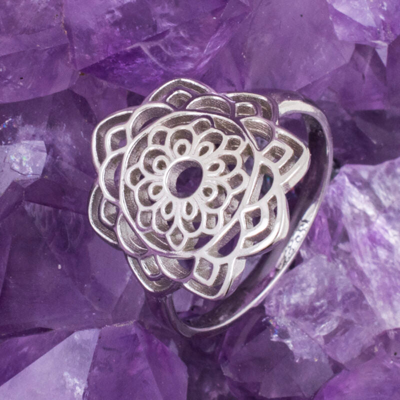 Anillo Plata de Ley 925 MANDALA REF. 790