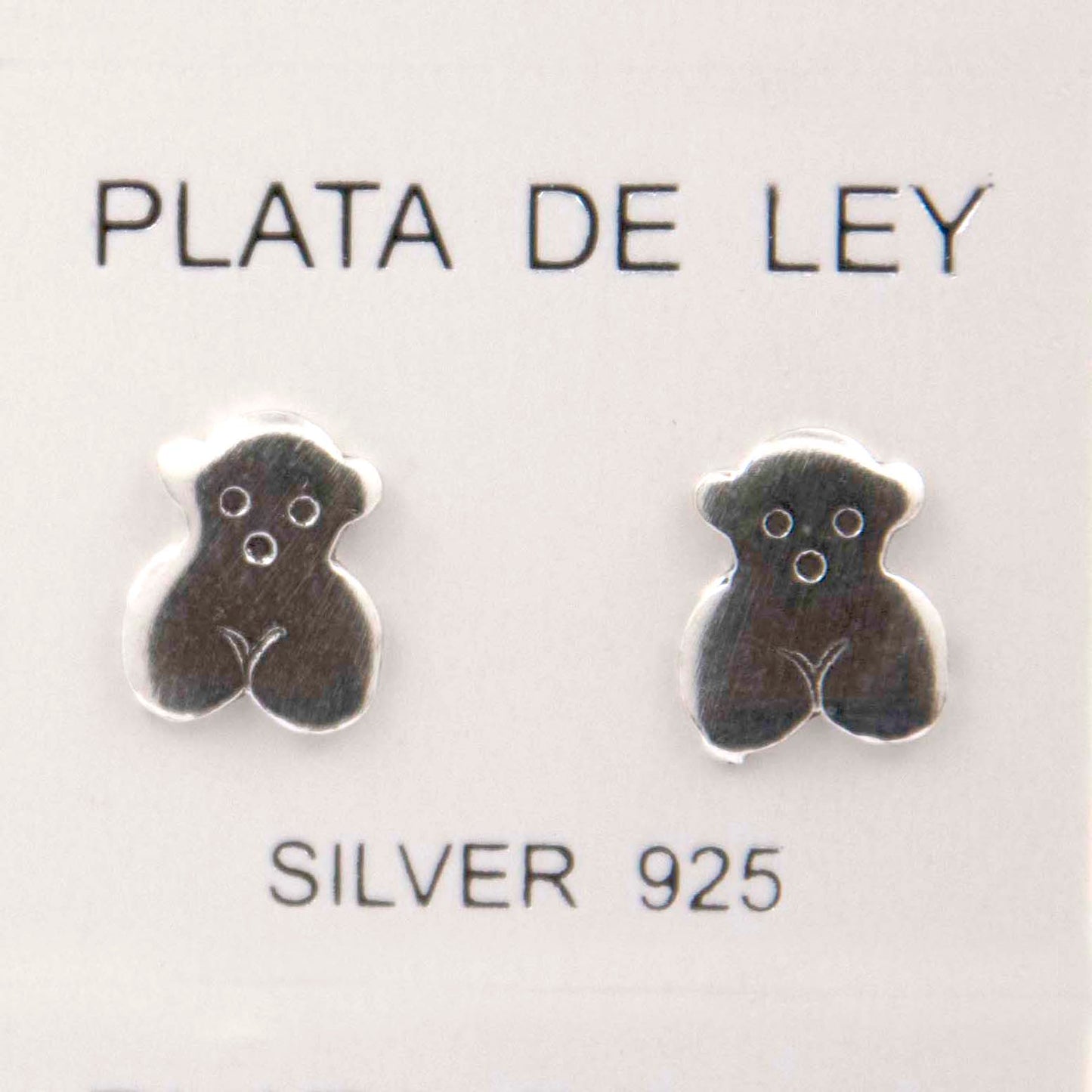 Pendiente OSO Plata de Ley 925 REF 200