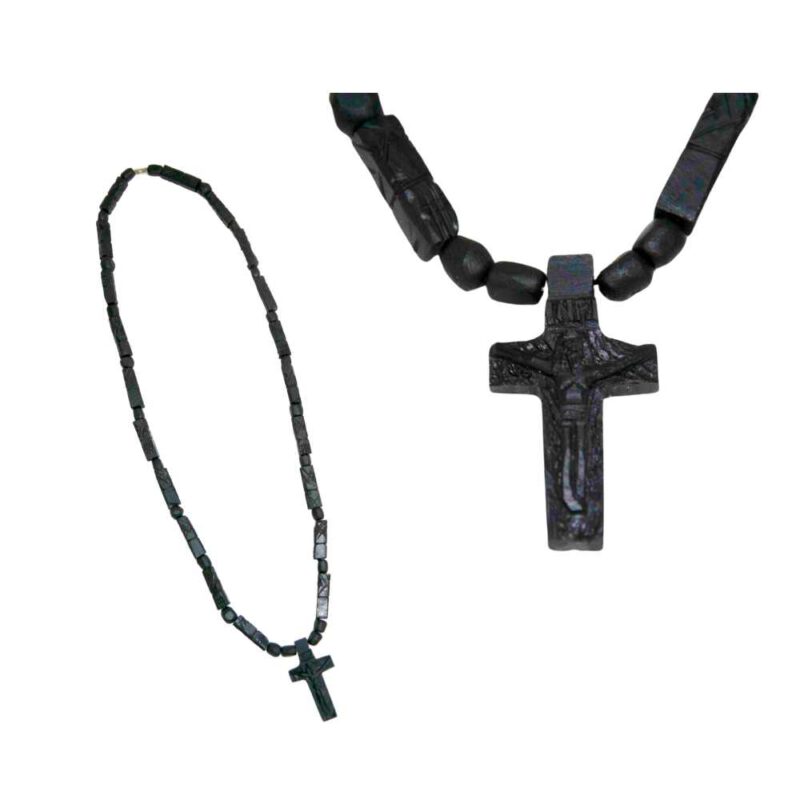 COLLAR CRUZ AZABACHE