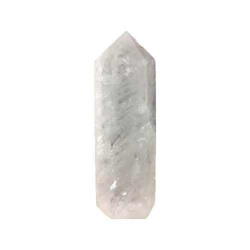 Punta mineral Cuarzo Cristal 75mm