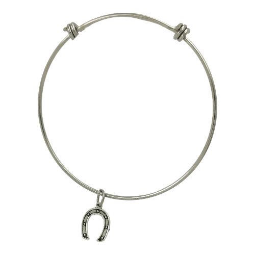 Pulsera Acero Ajustable Herradura REF. 3