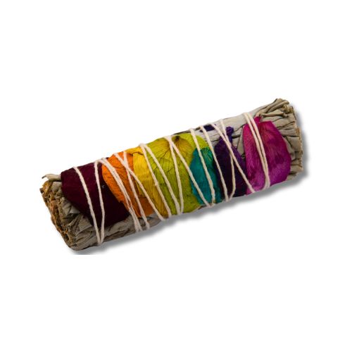 ATADO PETALOS SALVIA BLANCA SIETE CHAKRAS
