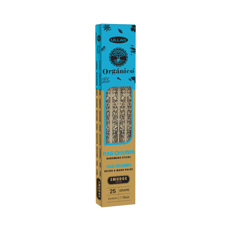 Incienso ULLAS orgánico Nag Champa