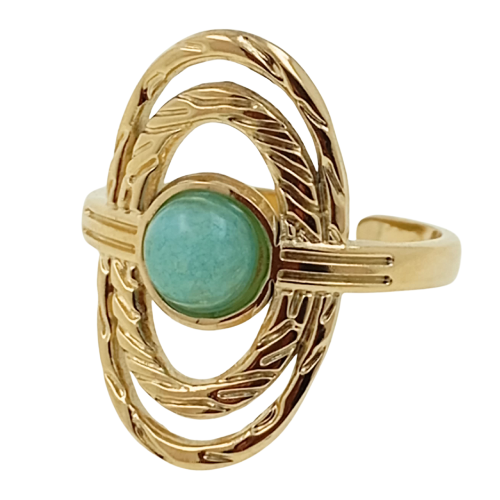 ANILLOS DE ACERO – MOD. 05 OVALADO MINERAL