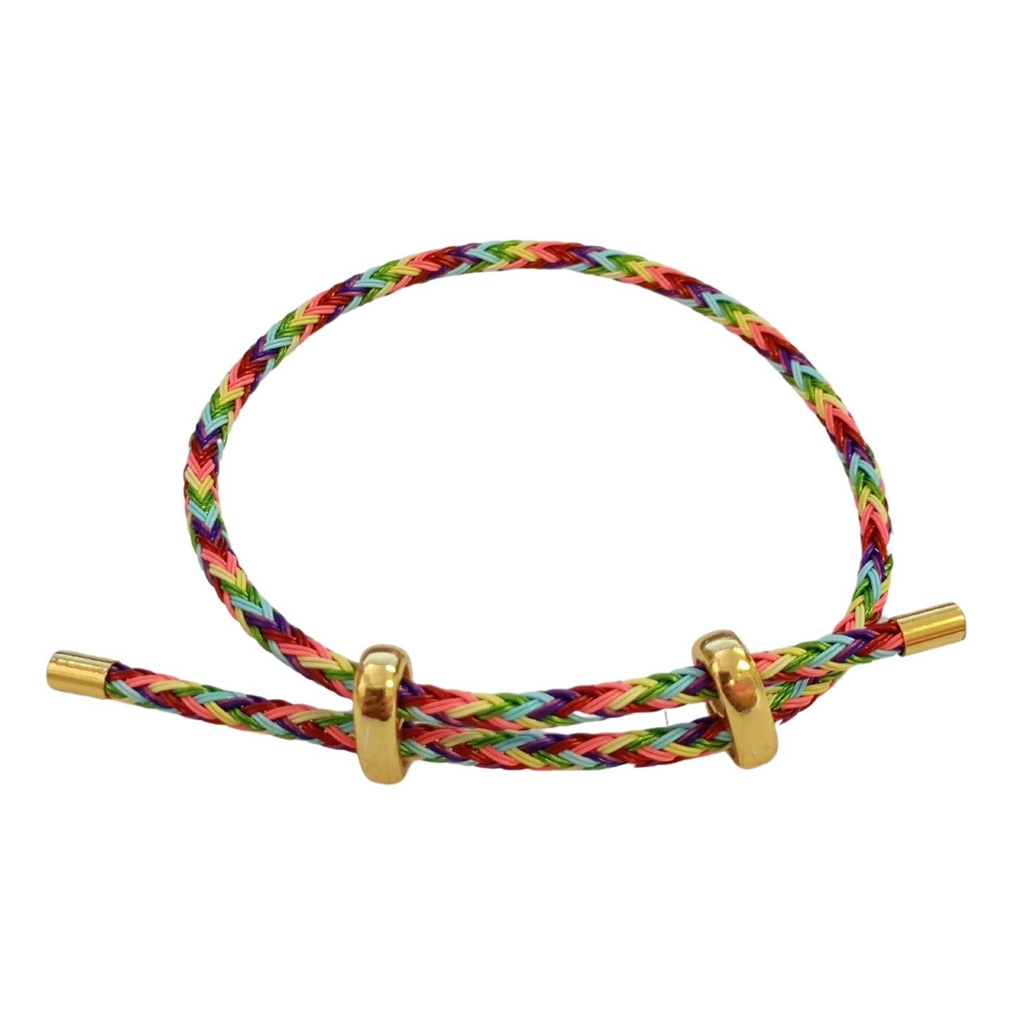 Pulsera cuerda ajustable - Multicolor 04