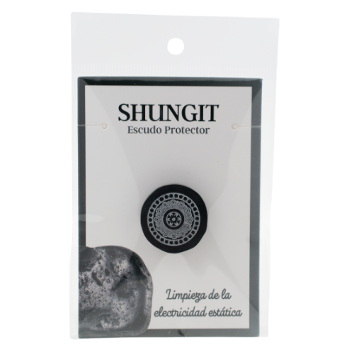 Placa Adhesiva Shungit para Tlf Móvil REF 6 MOD 2