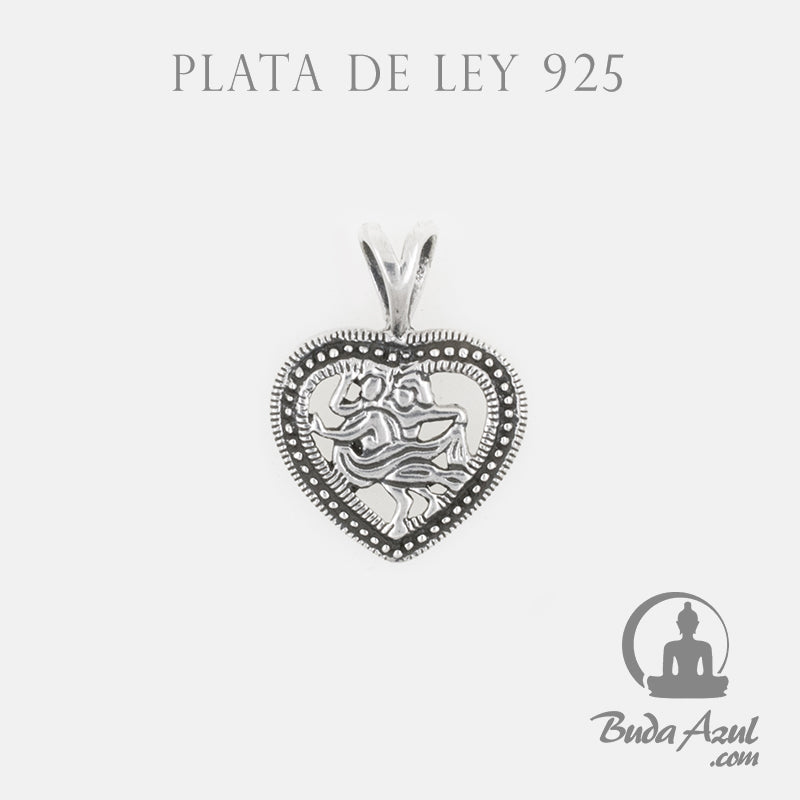 Colgante Plata de Ley 925 HOROSCOPO GEMINIS REF. 490