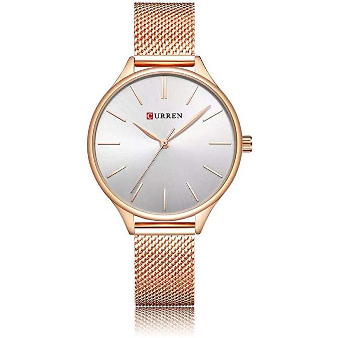 RELOJ CURREN MUJER 9024 BLANCO-ROSA
