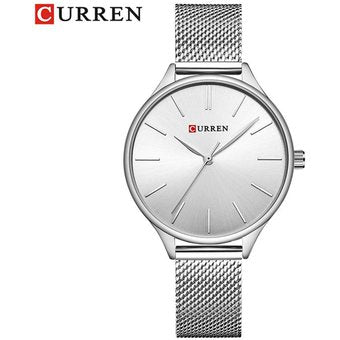 RELOJ CURREN MUJER 9024 PLATA
