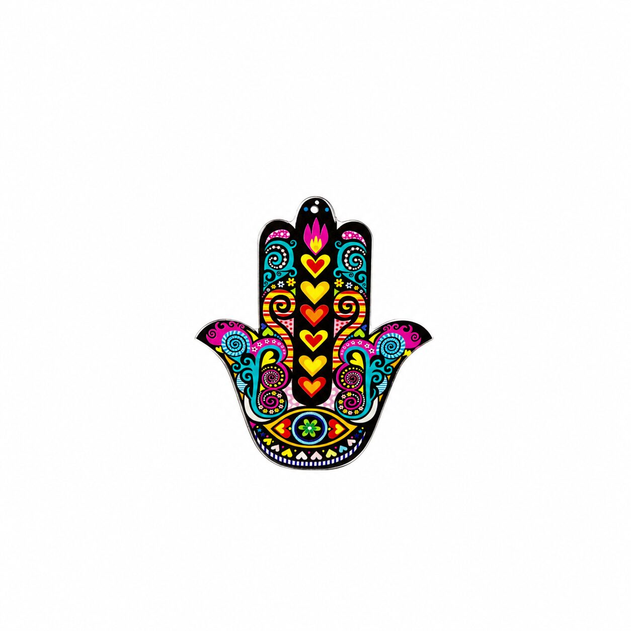 Mano de Fátima Decorativa de Metacrilato Pequeña negro