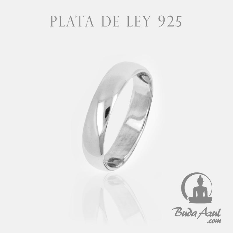 Anillo Plata de Ley 925 LISO REF. 690