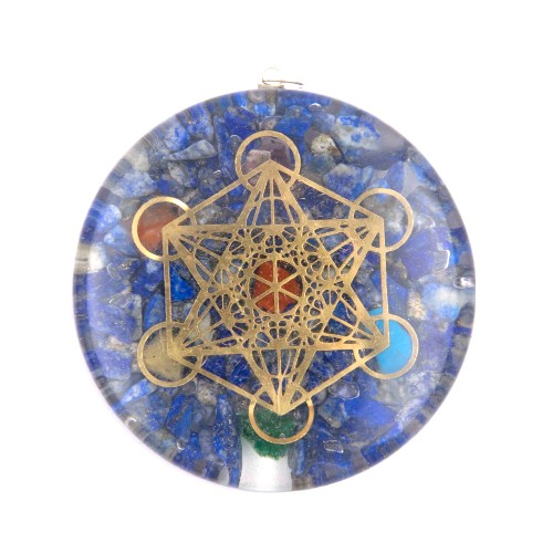 COLGANTE ORGONITA 50 MM METATRON REF. 250 - LAPISLAZULI