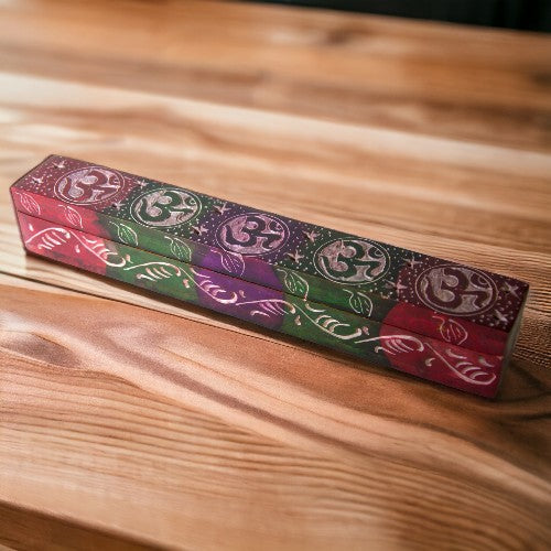 Caja quemador piedra 26,5x4,5cm SIMBOLO OM 490