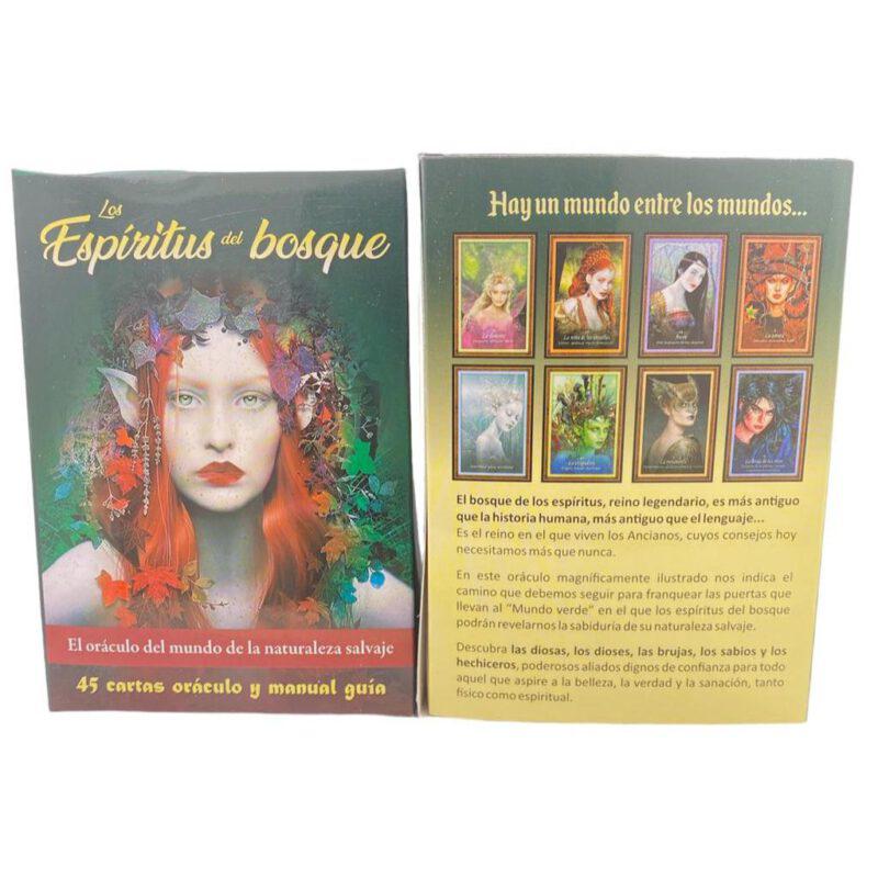 Cartas oráculo LOS ESPIRITUS DEL BOSQUE
