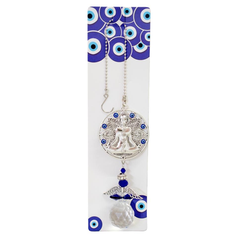 Colgador Ojo Turco Metal 7 Chakras Feng Shui - 6