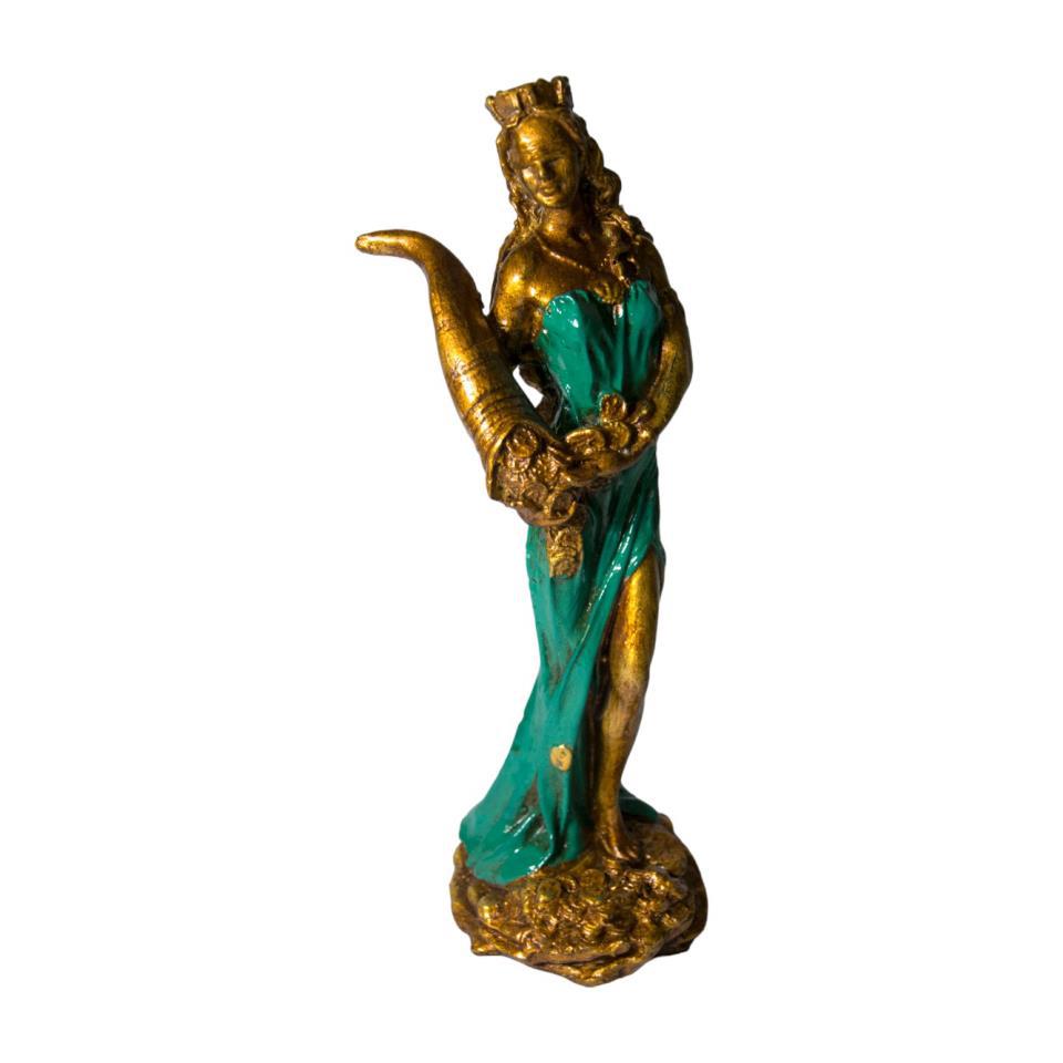 DIOSA DE LA FORTUNA 28 CM REF. 790 - 3 - TURQUESA