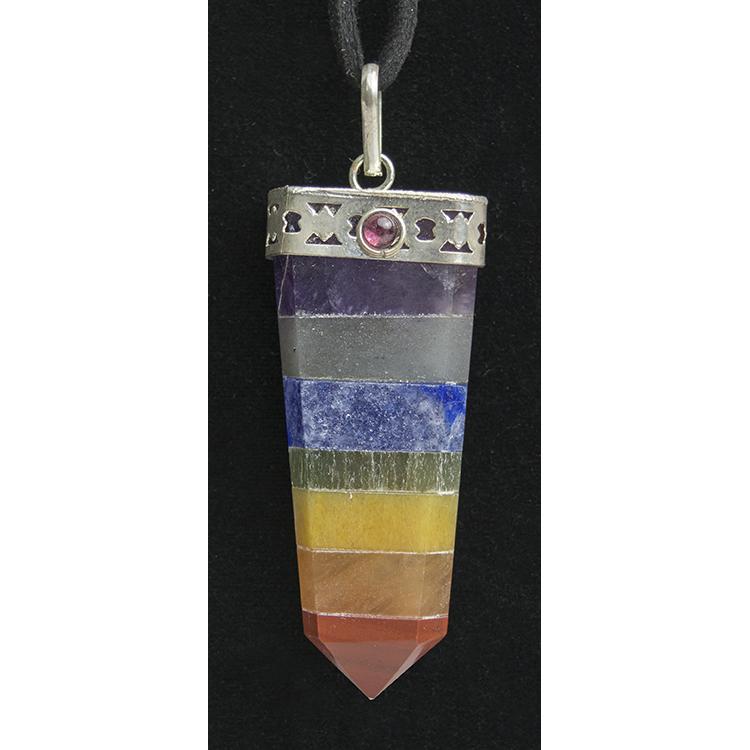 Colgante Flat 7 Chakras Bonded