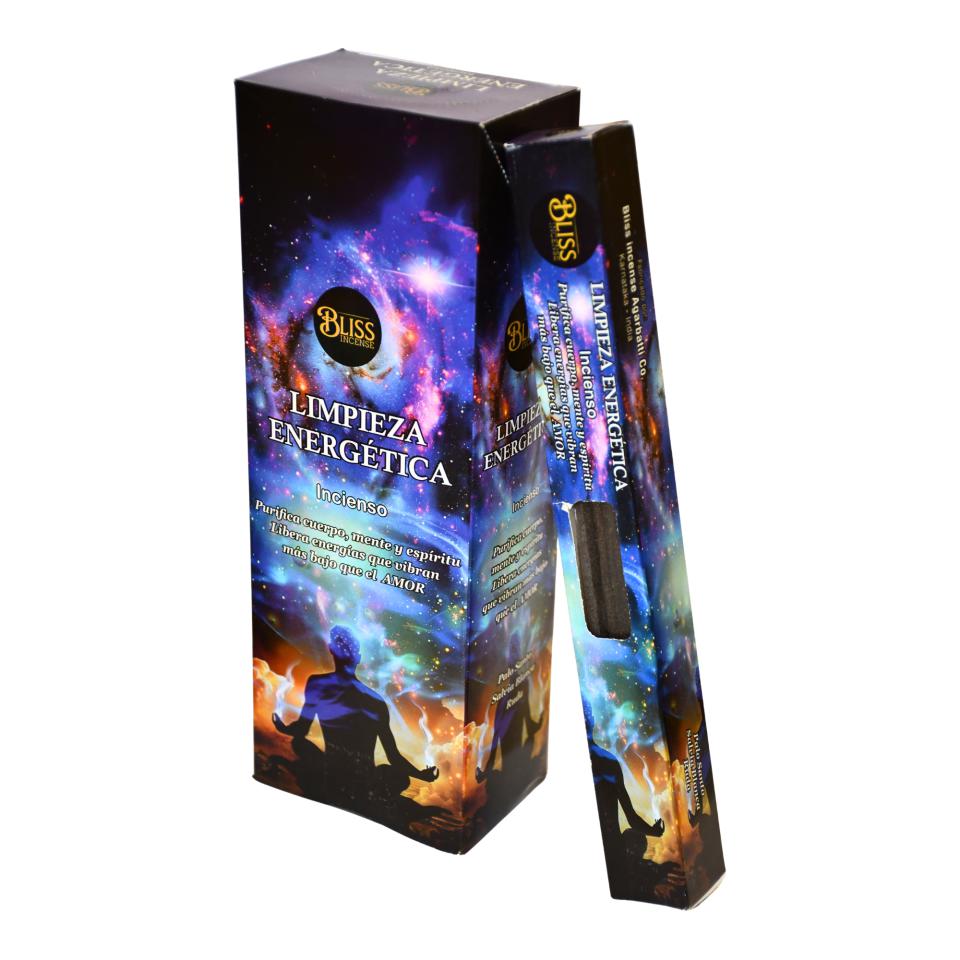 Incienso BLISS Limpieza Energética. Pack 6 cajas
