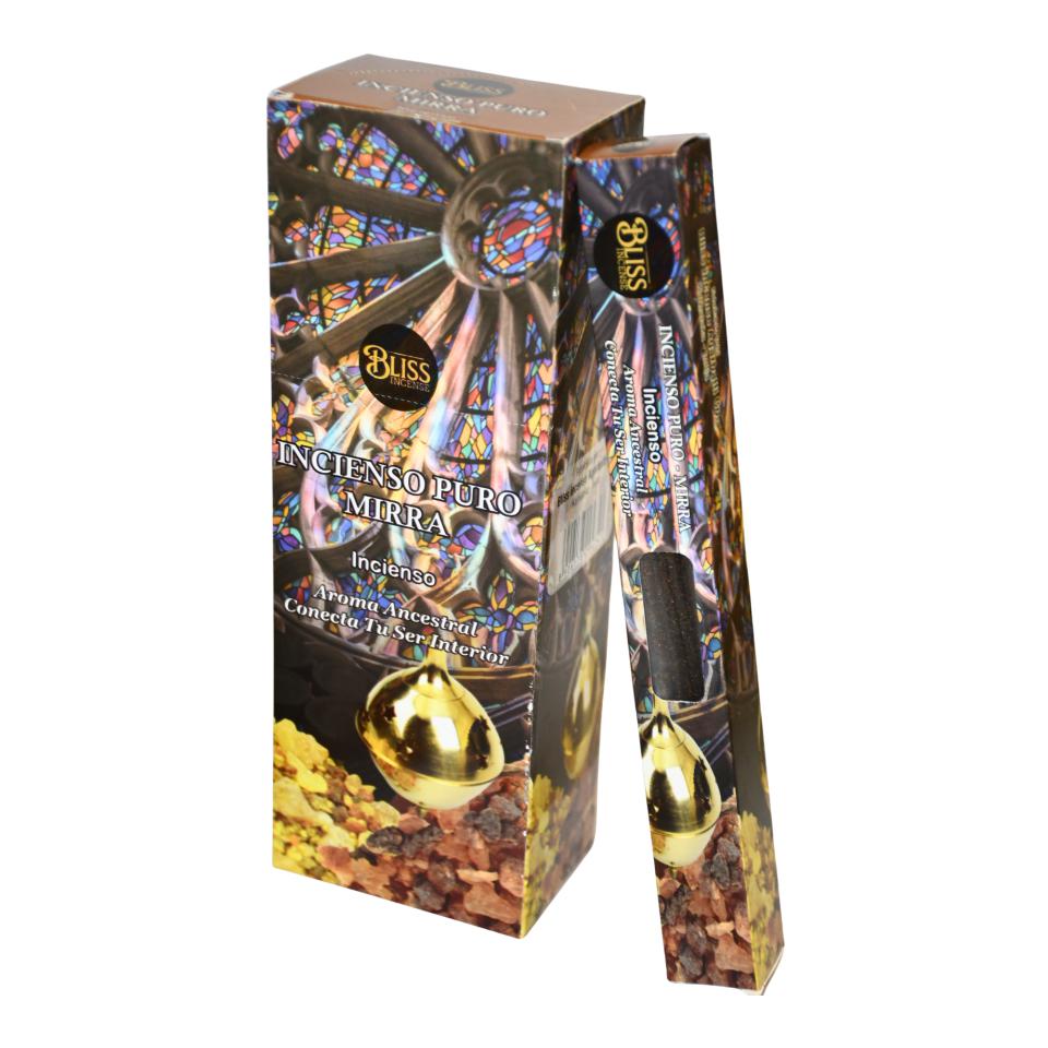 Incienso BLISS incienso Puro - Mirra Pack 6 cajas
