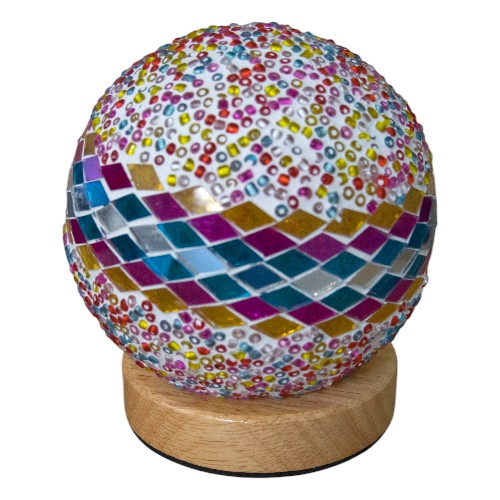 Lámpara Mosaico Multicolor línea 7077-10 USB