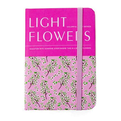 Libreta Flores de Bolsillo - Rosa REF 075