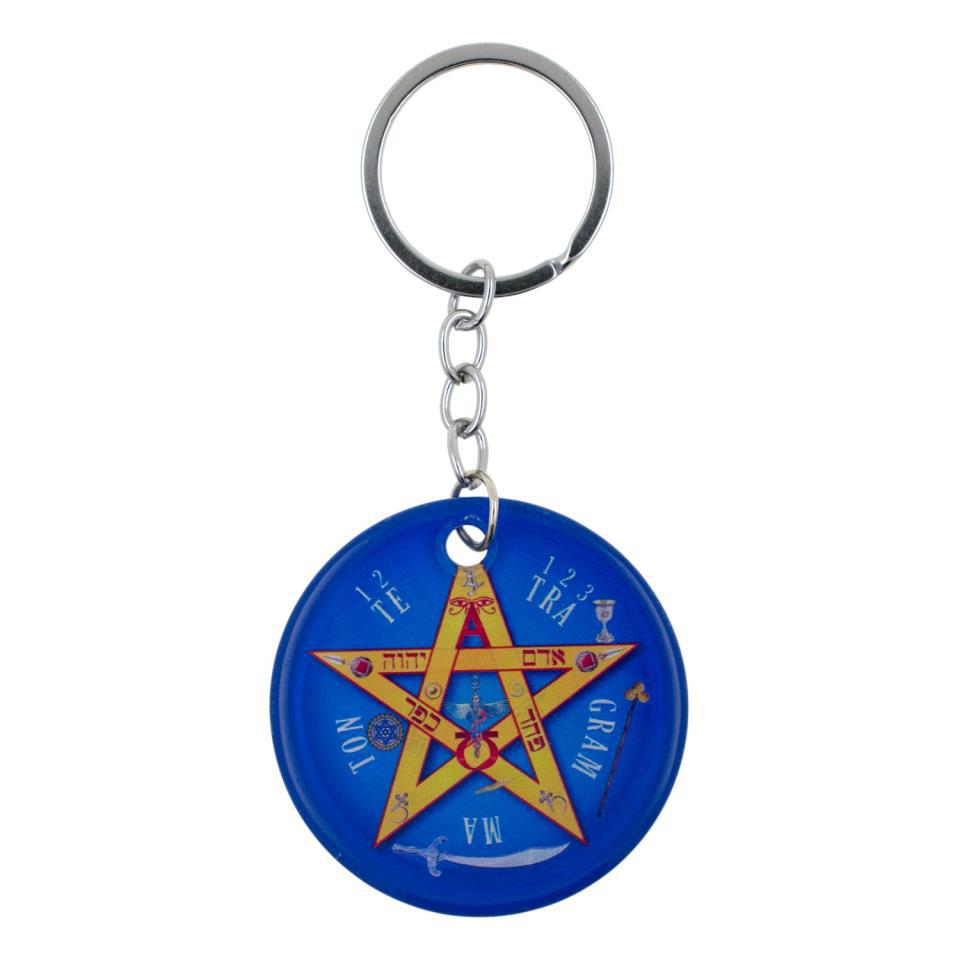 Llavero Cristal Redondo TETRAGRAMATON REF. 3
