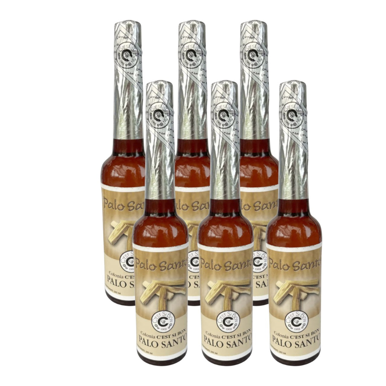 Pack 6 botellas de Agua de Palo Santo – Perú – Murray & Lanman