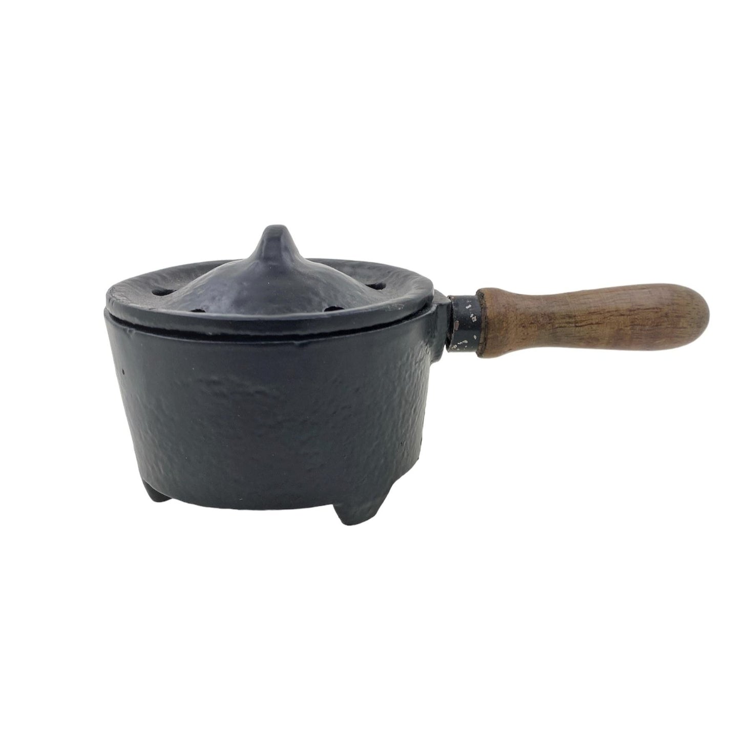 QUEMADOR METAL MANGO MADERA CB-1092