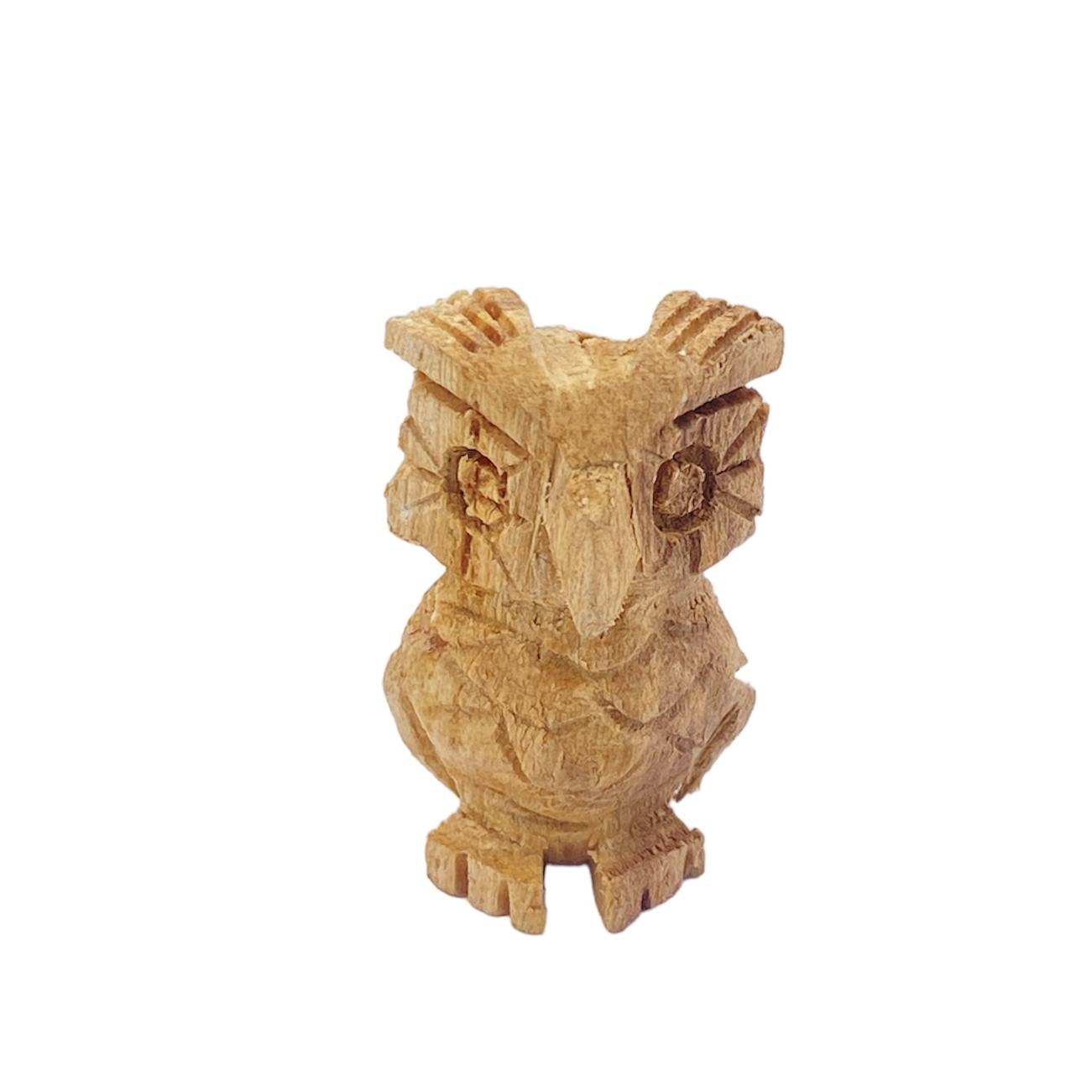 FIGURA PALO SANTO 3 CM BUHO