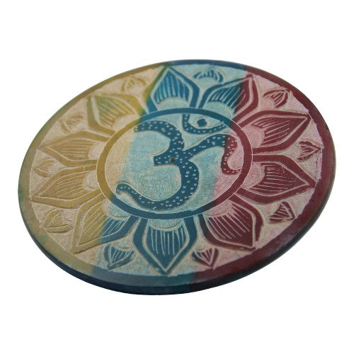 Quemador piedra diseños 5 pulgadas - MULTICOLOR SIMBOLO OM REF 350