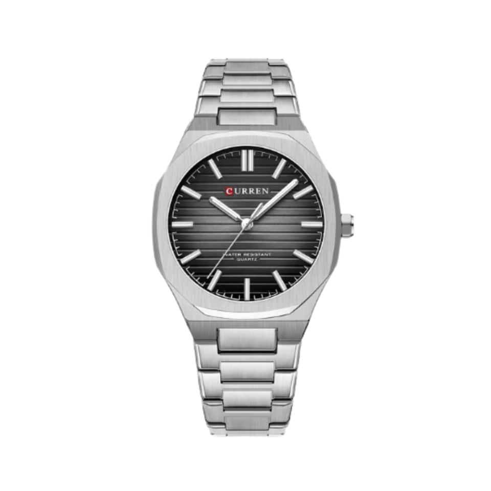 RELOJ CURREN HOMBRE M8456 PLATEADO/NEGRO