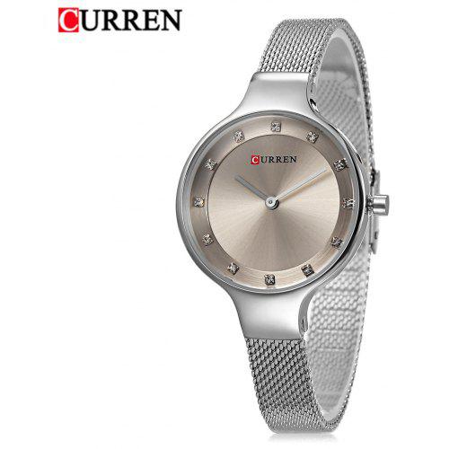 RELOJ CURREN MUJER 9008 PLATA