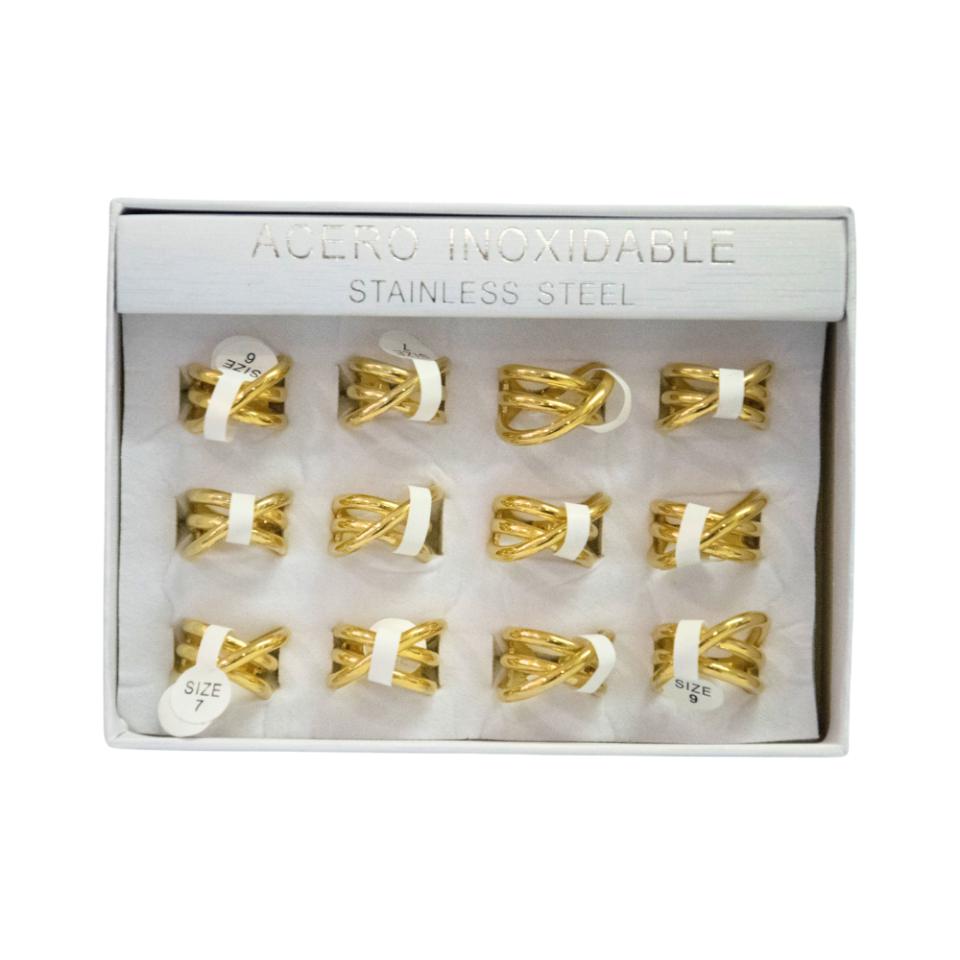 SET 12 ANILLOS DE ACERO – MOD. 39 Ref. 5