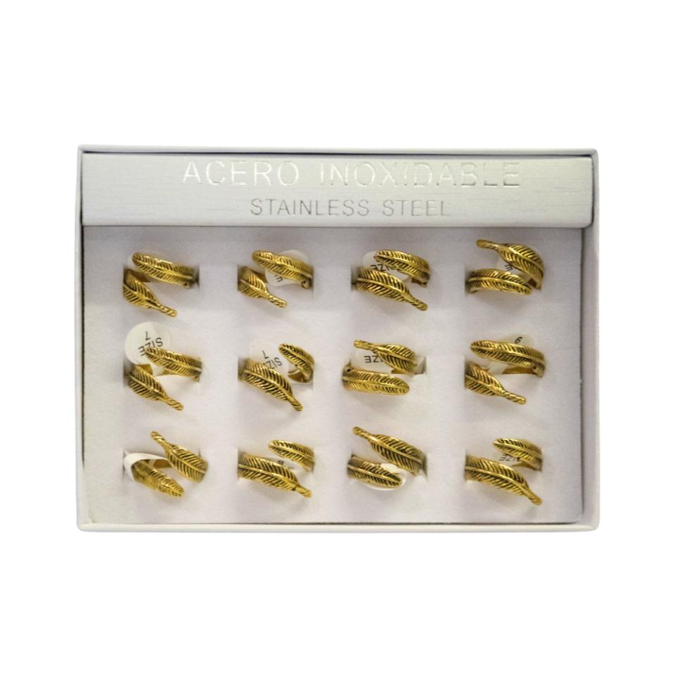 SET 12 ANILLOS DE ACERO – MOD. 51 Ref. 5