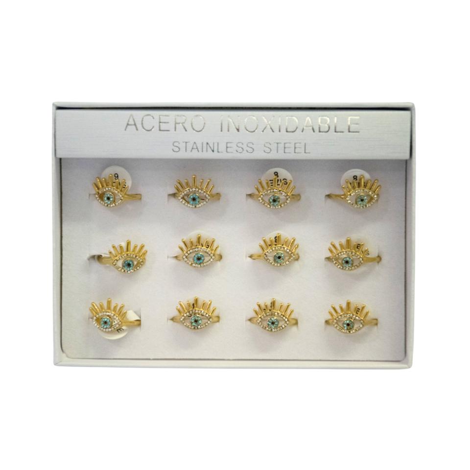 SET 12 ANILLOS DE ACERO – MOD. 77 Ref. 5